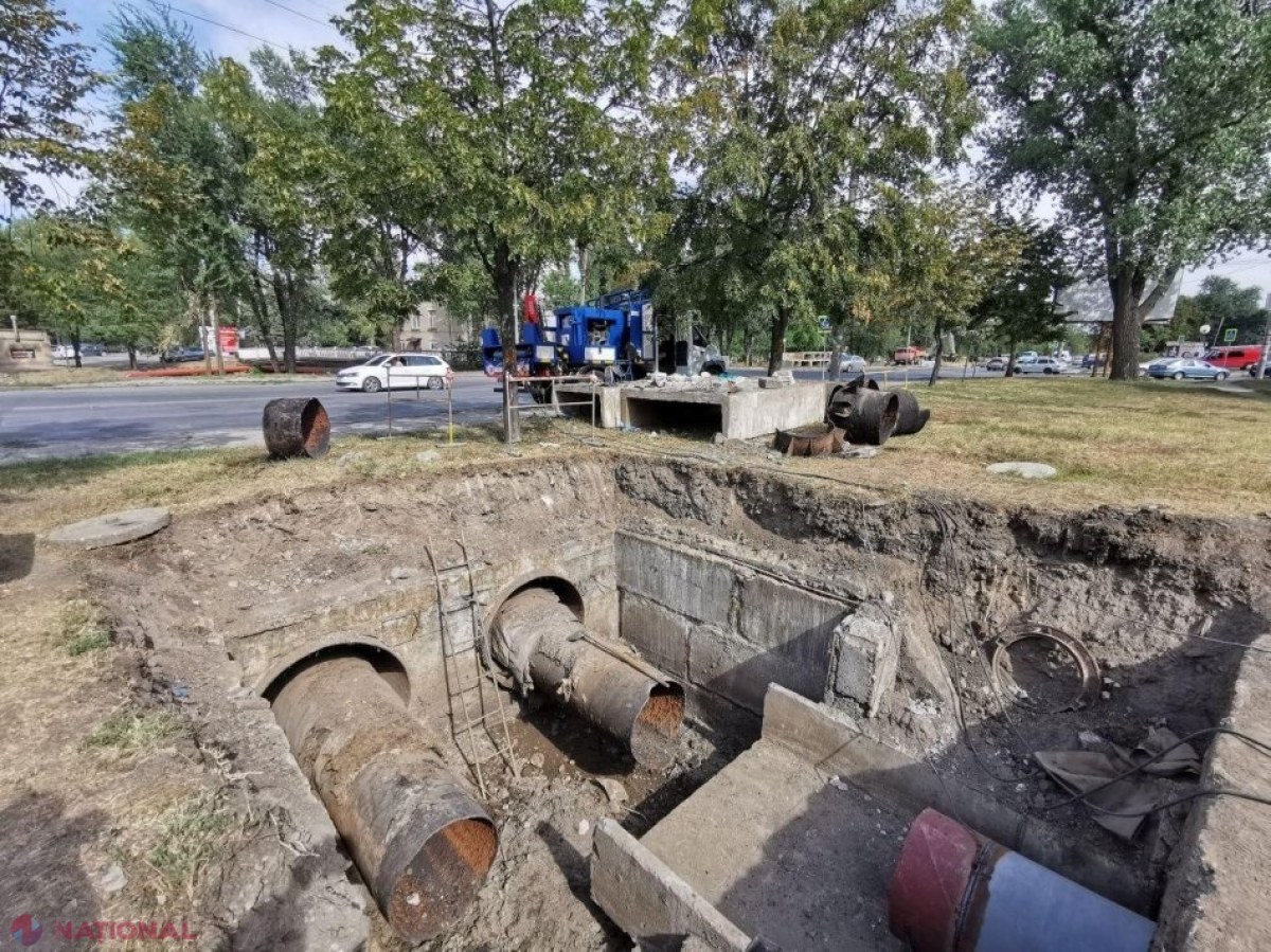ATENȚIE! Trafic rutier SUSPENDAT până la sfârșit de august pe trei străzi din centrul Chișinăului 