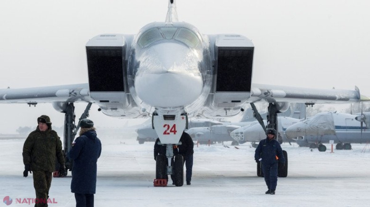 Trei piloți ruși ai unui bombardier supersonic au murit după ce au fost catapultați din greșeală
