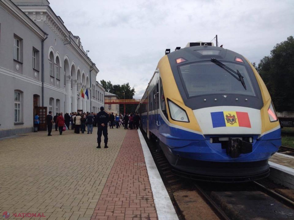 SUGESTIV // Cum se numește trenul lansat astăzi pe cursa Chișinău-Iași