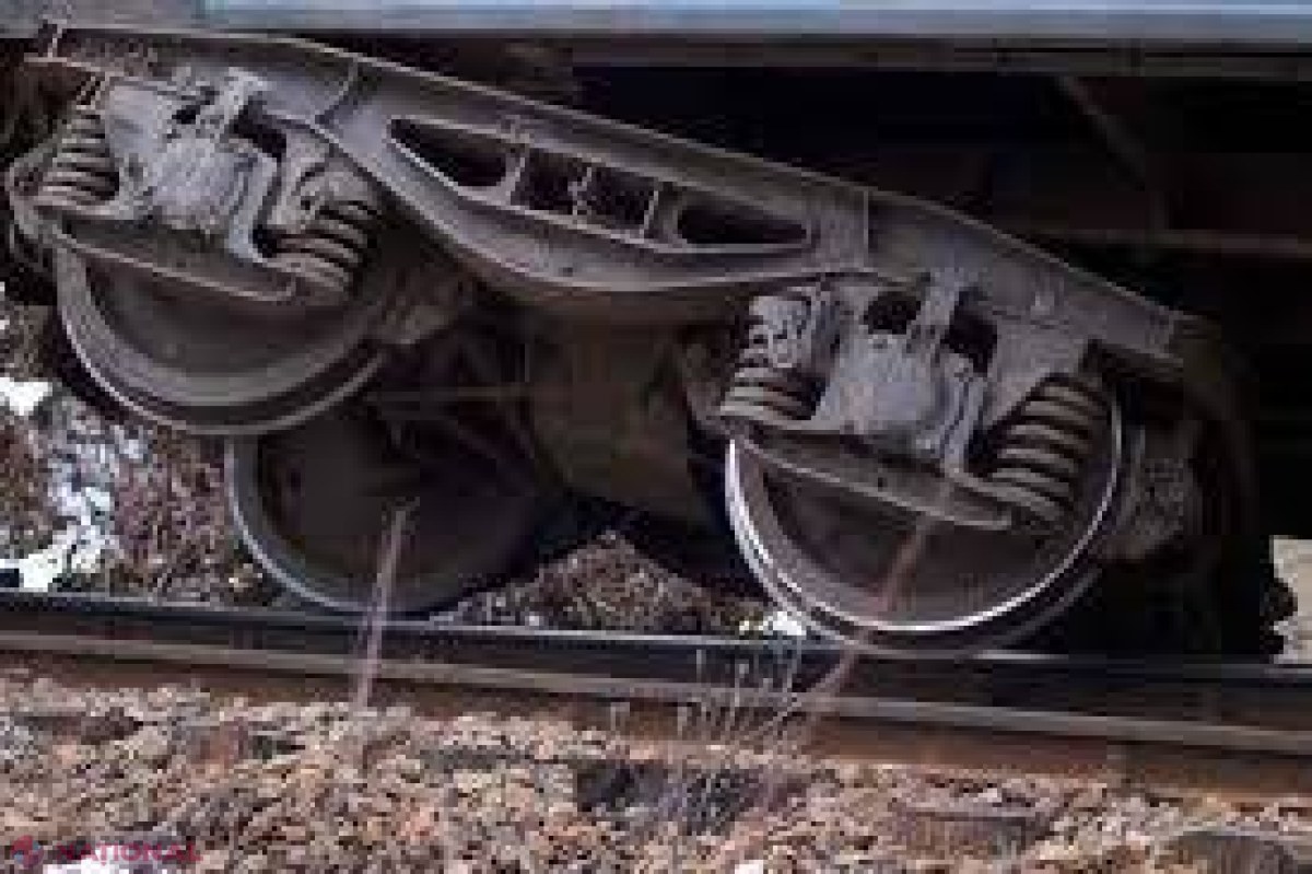 ACCIDENT la stația Giurgiulești. OPT vagoane au deraiat de pe șine