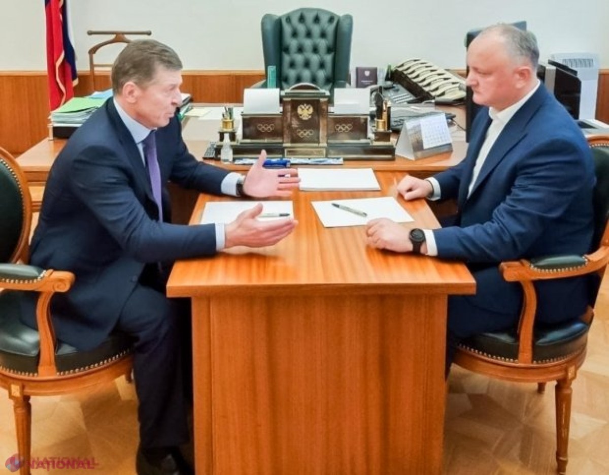 Dodon TRIȘEAZĂ? Socialistul susține că l-a rugat pe Kozak să păstreze prețul de 220-230 de dolari pentru gaze, deși „Moldovagaz” a modificat contractul în 2020, pe timpul guvernării socialiste