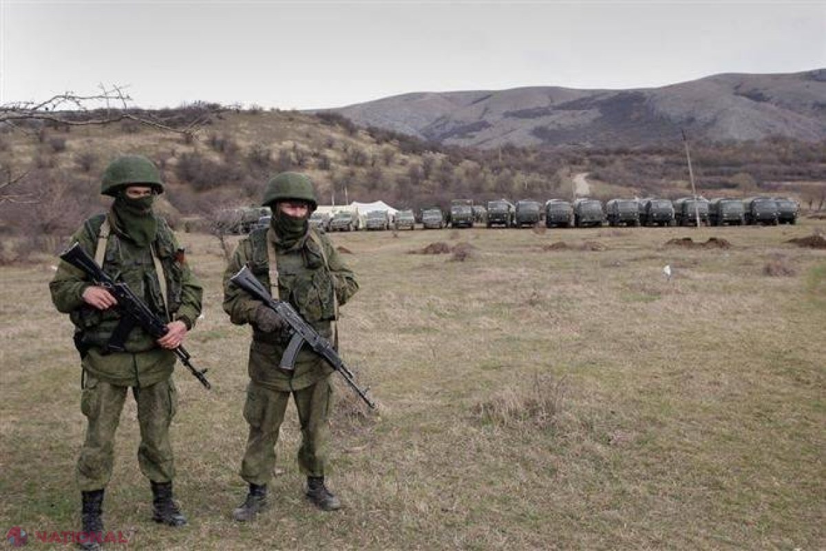 Simferopol // Încă o instituţie subordonată Kievului a fost preluată de militari înarmaţi