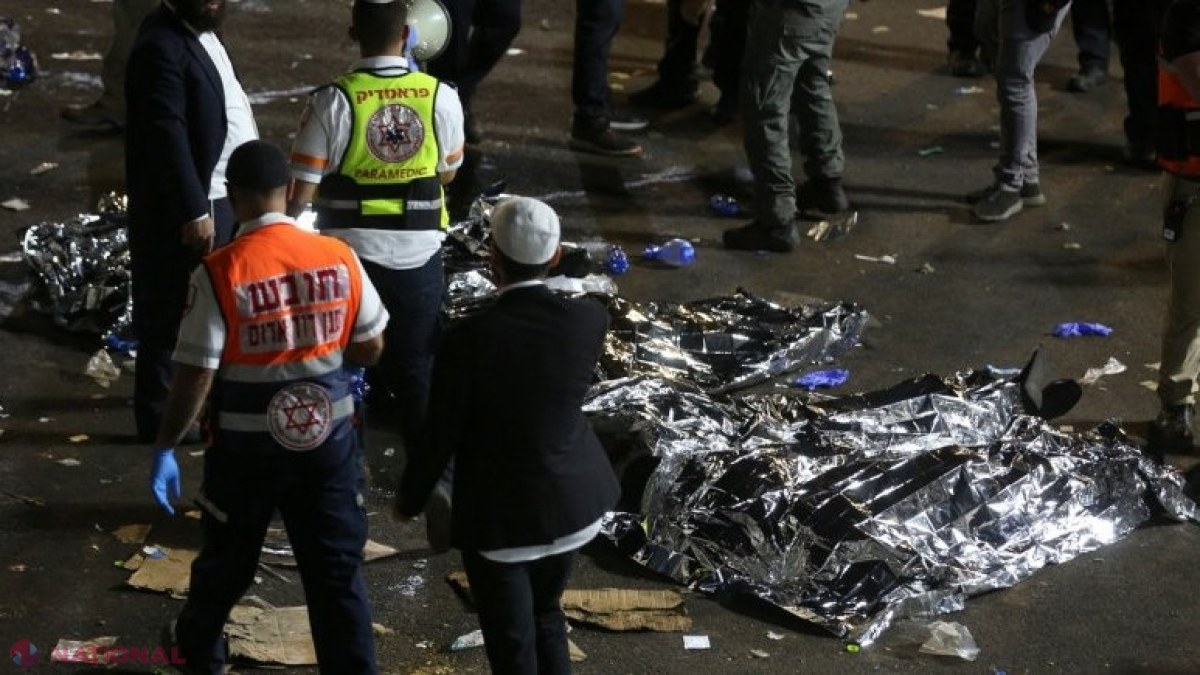 Zeci de oameni au murit într-o busculadă la cel mai mare pelerinaj organizat în Israel de la începutul pandemiei