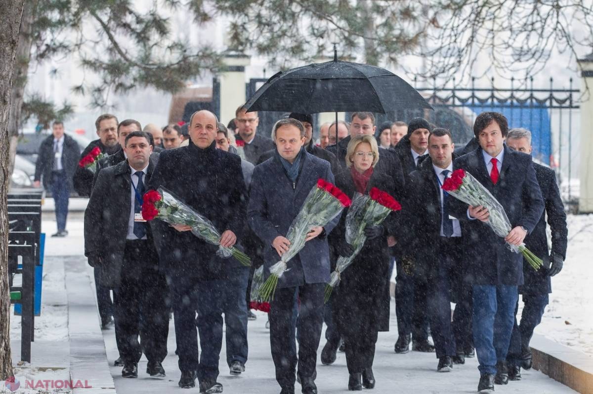 VIDEO // Detaliul SEMNIFICATIV de la conferința președinților Parlamentelor R. Moldova, Georgiei și Ucrainei