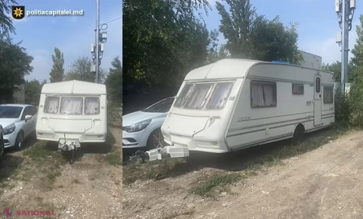 Chișinău: A furat un bun de 5 000 de euro și l-a vândut cu 300. Rulota a fost găsită și întoarsă proprietarului