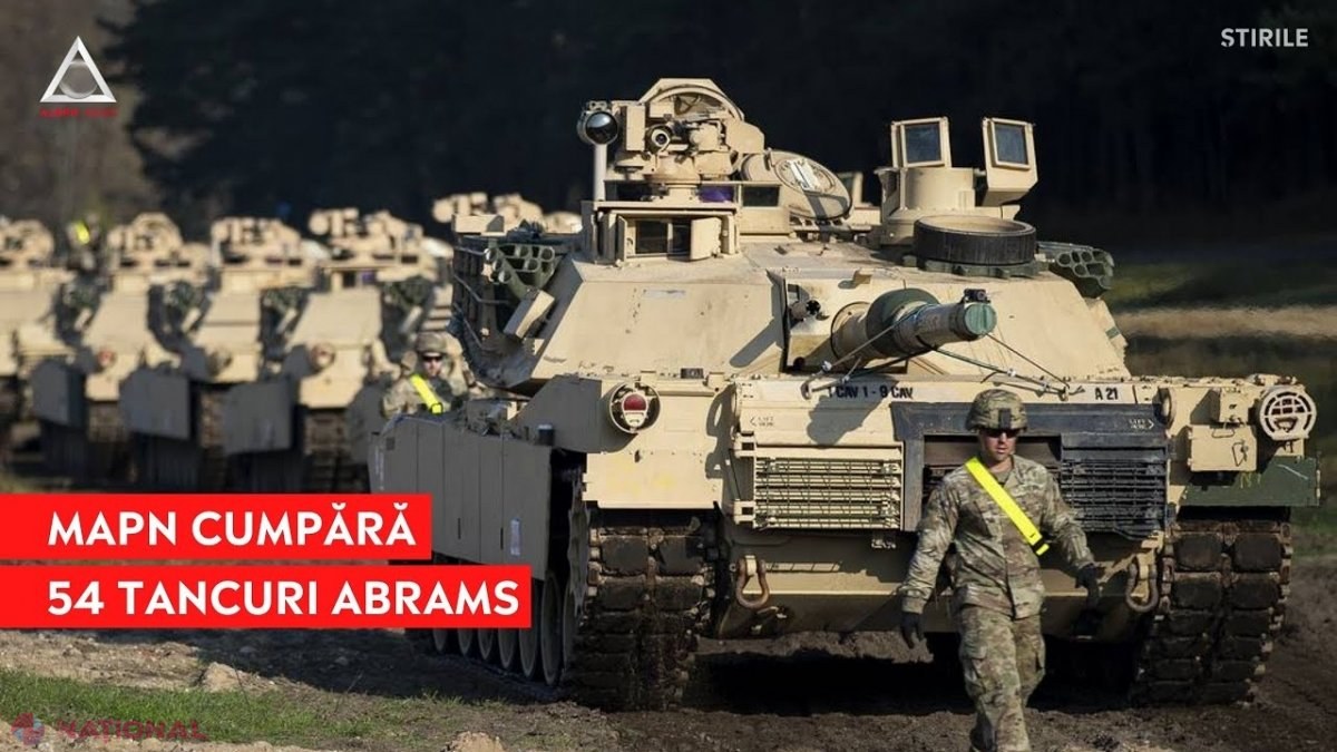 România cumpără tancuri Abrams, nave vânătoare de mine și un SUBMARIN în valoare de aproape 400 de milioane de euro 