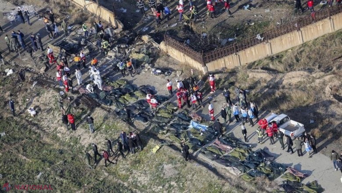 Detaliul șocant în cazul avionului ucrainean doborât în Iran. Ce s-a întâmplat cu pasagerii după ce racheta a lovit aeronava