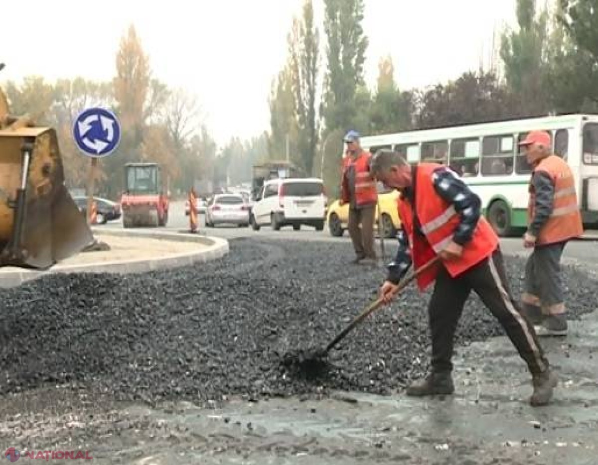 Circulația rutieră, din NOU suspendată într-o intersecție aglomerată din Chișinău