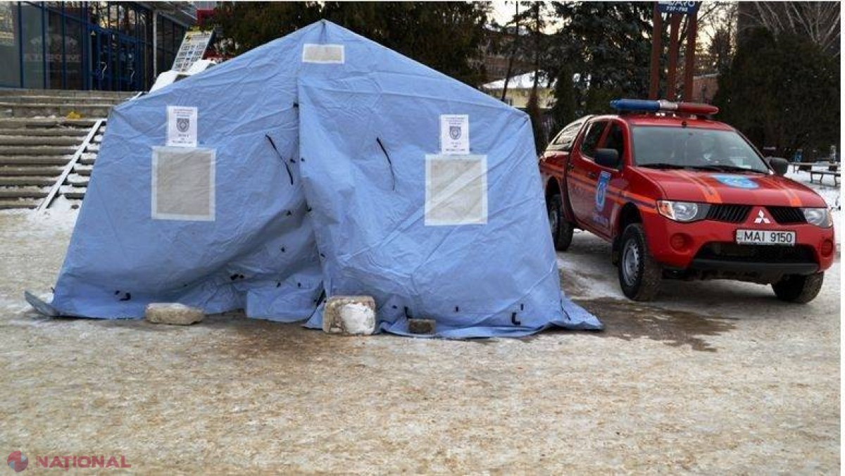 Circa 3 000 de oameni au găsit ADĂPOST în corturile instalate de DSE