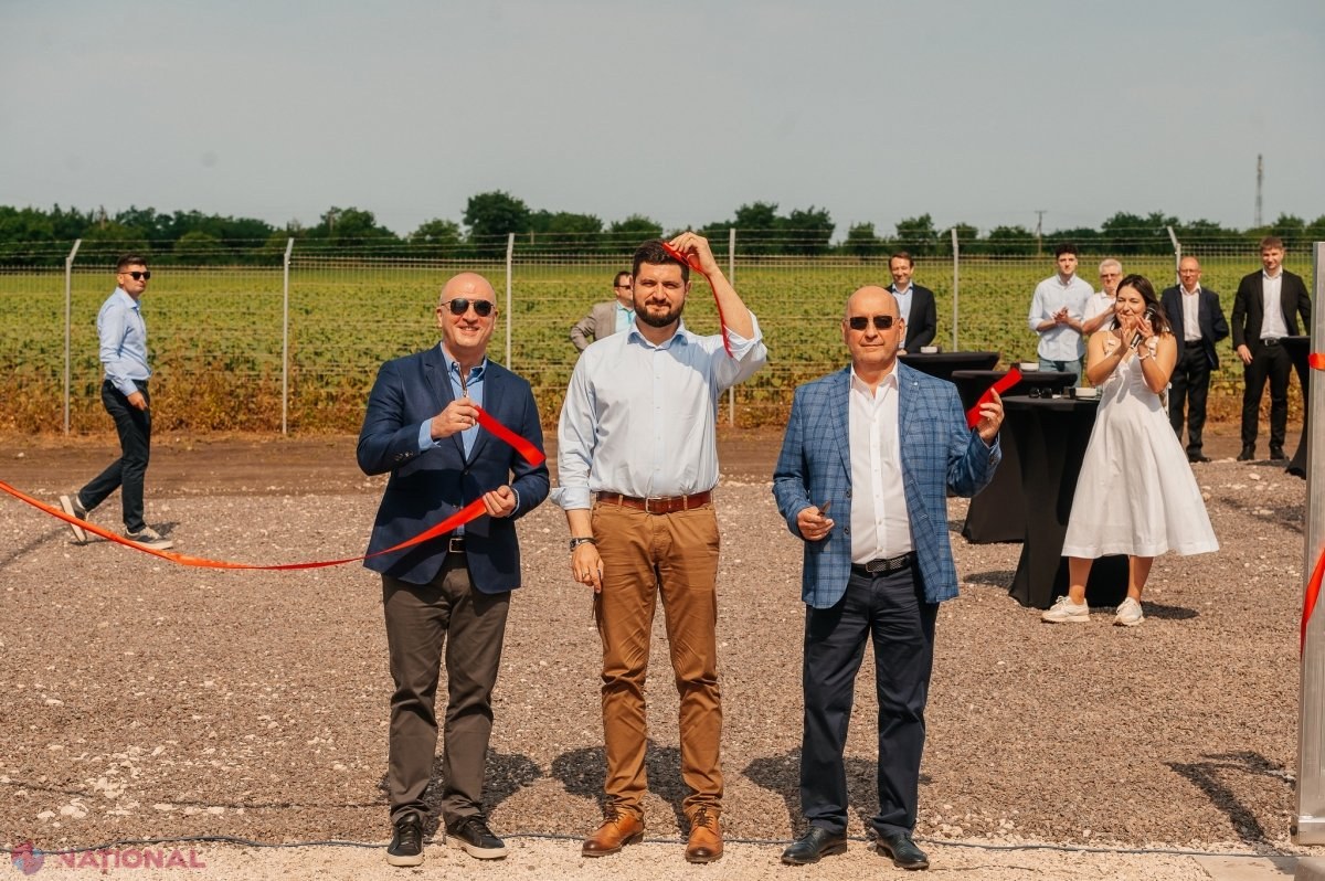 A fost inaugurat cel mai mare parc fotovoltaic din Moldova la Rădeni, raionul Strășeni, cu o capacitate de 50 MW