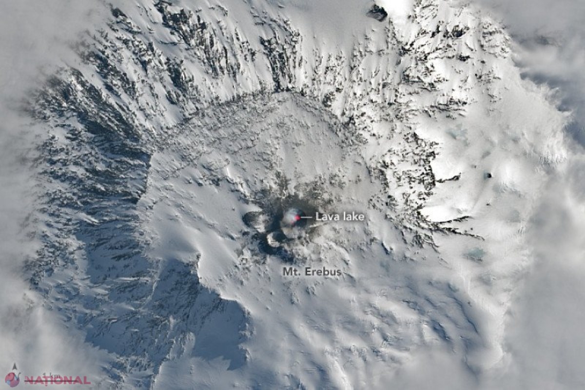 Topirea gheții din Antarctica ar putea provoca erupția a peste 100 de vulcani ascunși sub calota glaciară  
