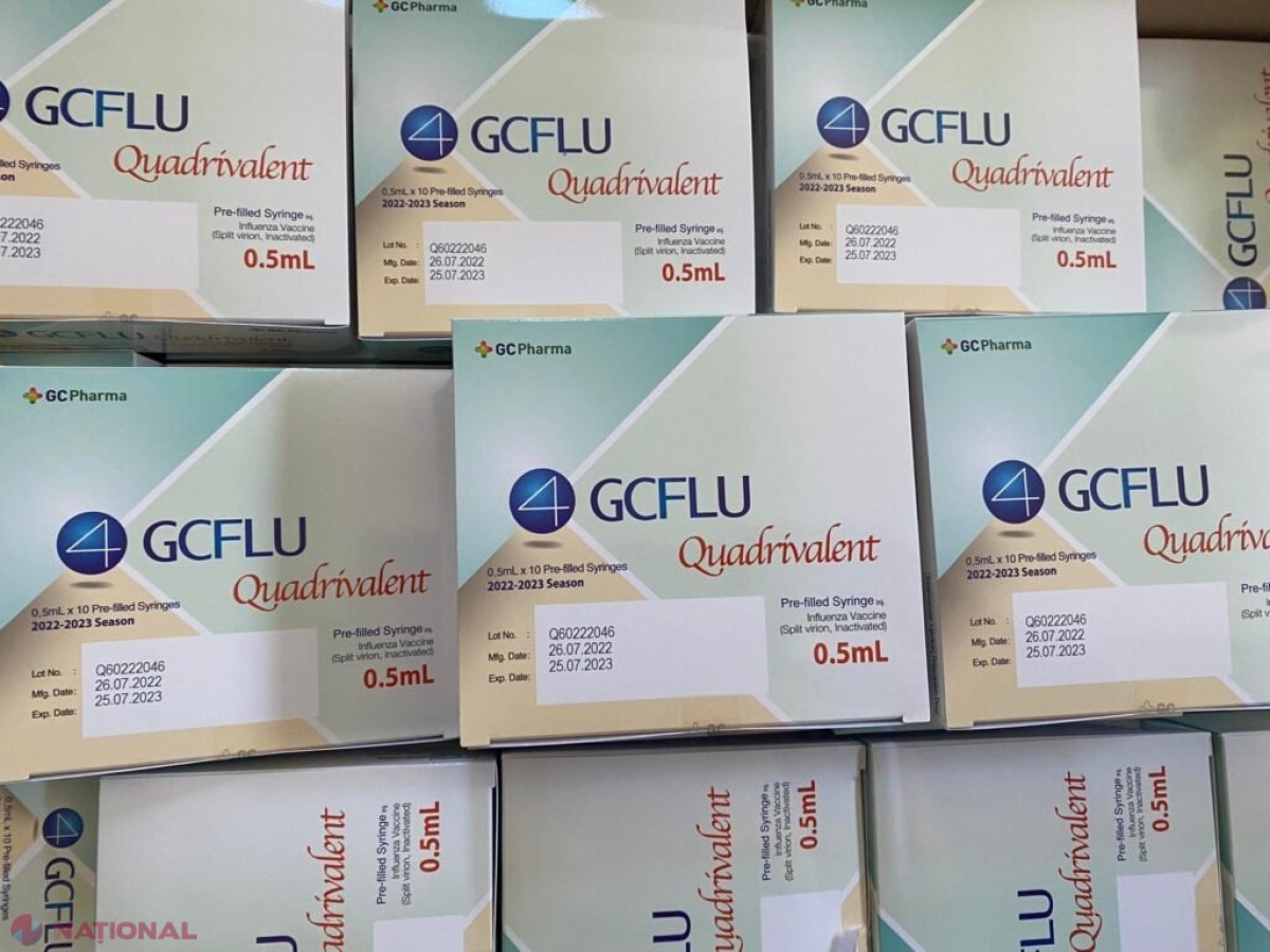 Două cazuri de GRIPĂ, în Chișinău: Campania de vaccinare antigripală este în toi
