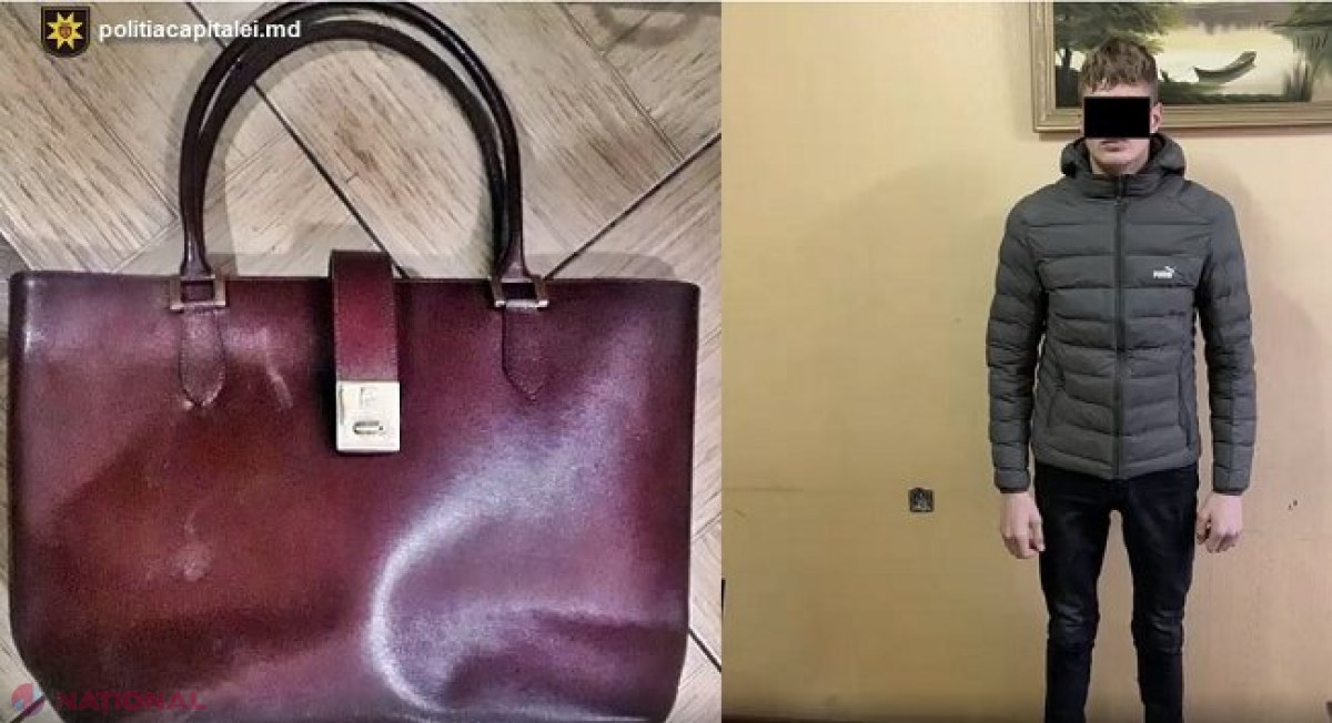 VIDEO // Momentul în care o femeie din Chișinău este JEFUITĂ: Insul a fost identificat și riscă șapte ani de pușcărie