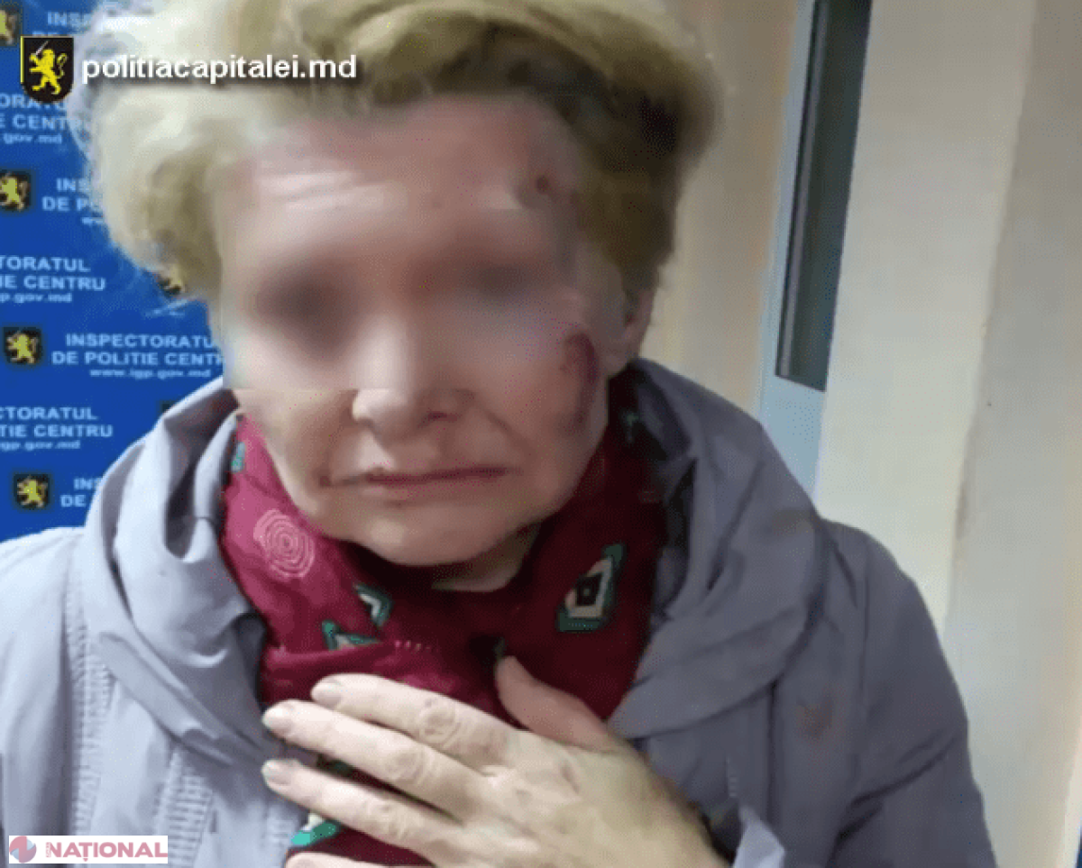 Chișinău: O bătrână de 65 de ani, BĂTUTĂ și JEFUITĂ în stradă