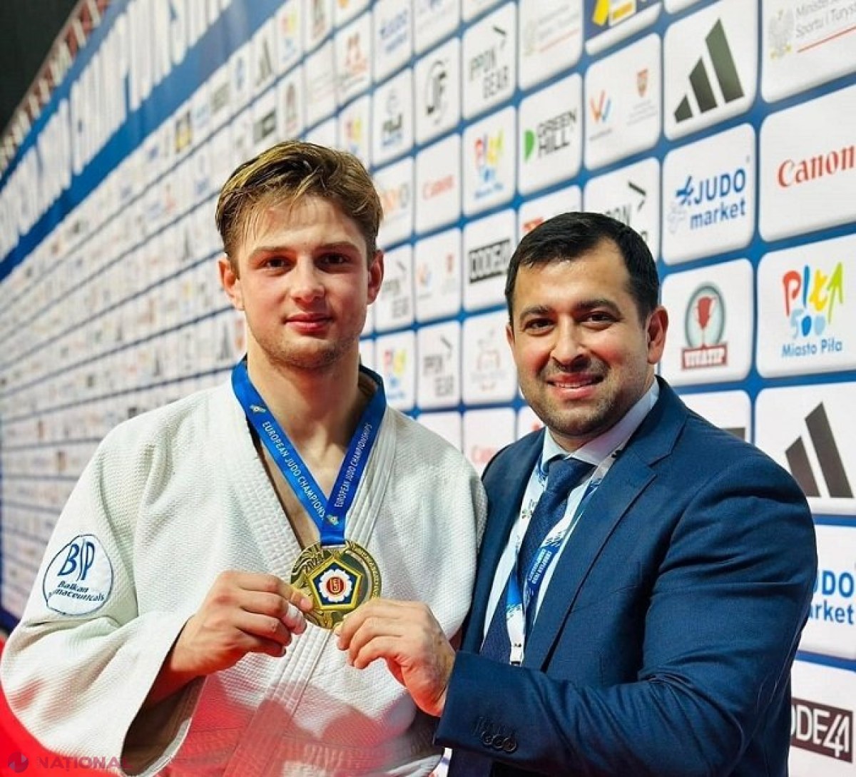 Judocanul Mihail Latîșev din R. Moldova, campion european