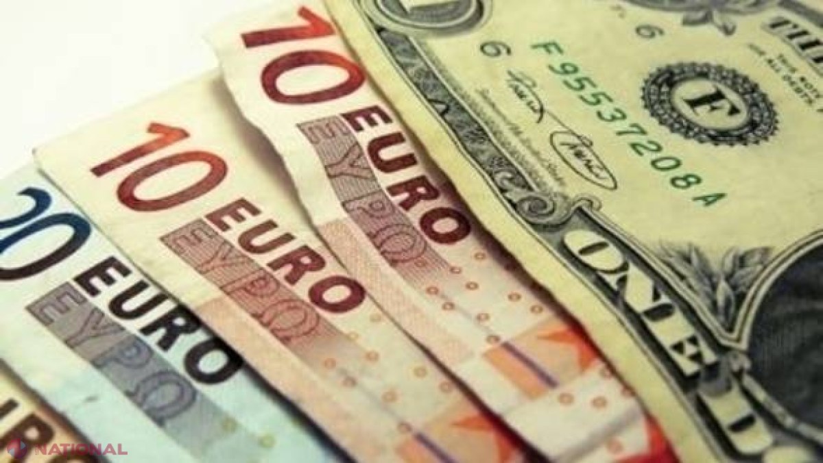 Leul, tot mai SLAB în raport cu euro și dolarul