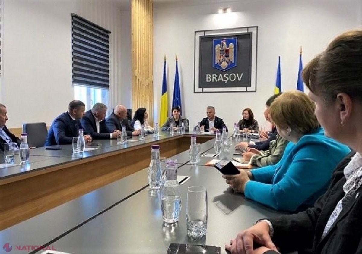 Experiența județului Brașov în contextul situațiilor de criză, prezentată primarilor și președinților de raioane din R. Moldova