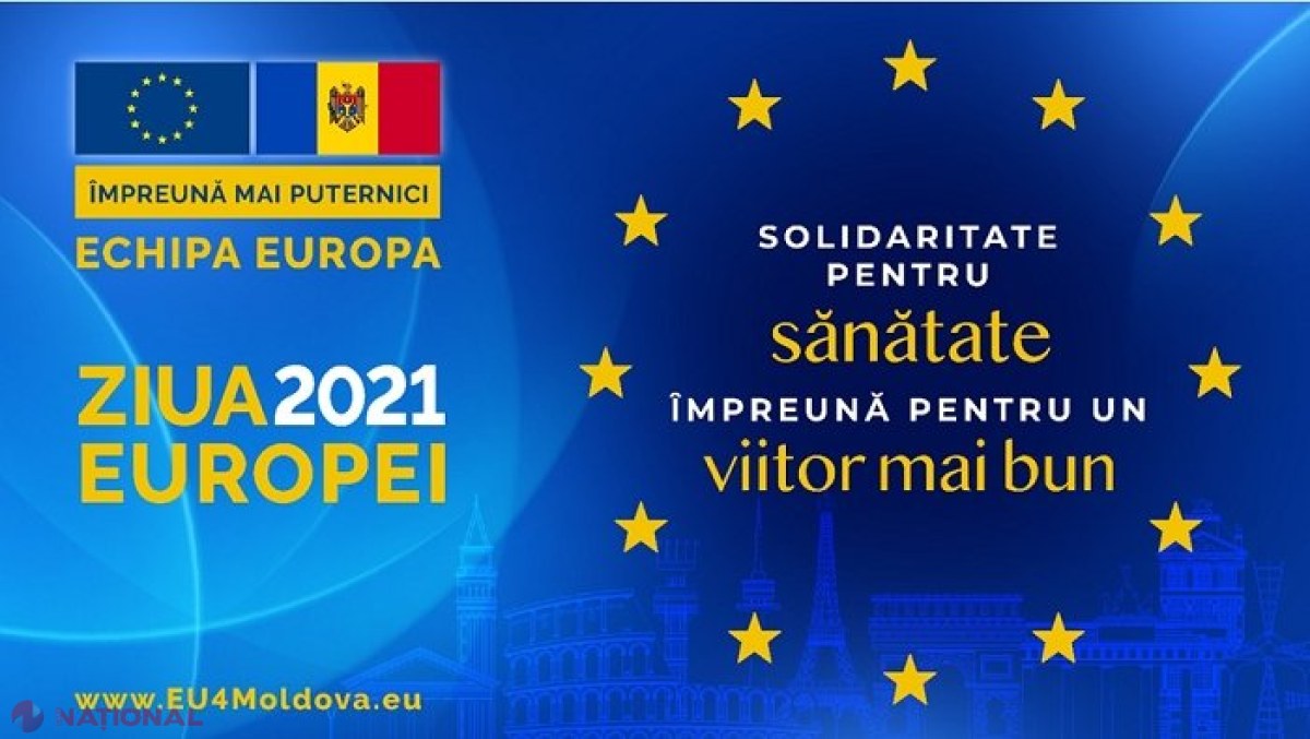 PROGRAM // Ziua Europei 2021 va dura circa o LUNĂ: Concerte, festival de film și activități educaționale