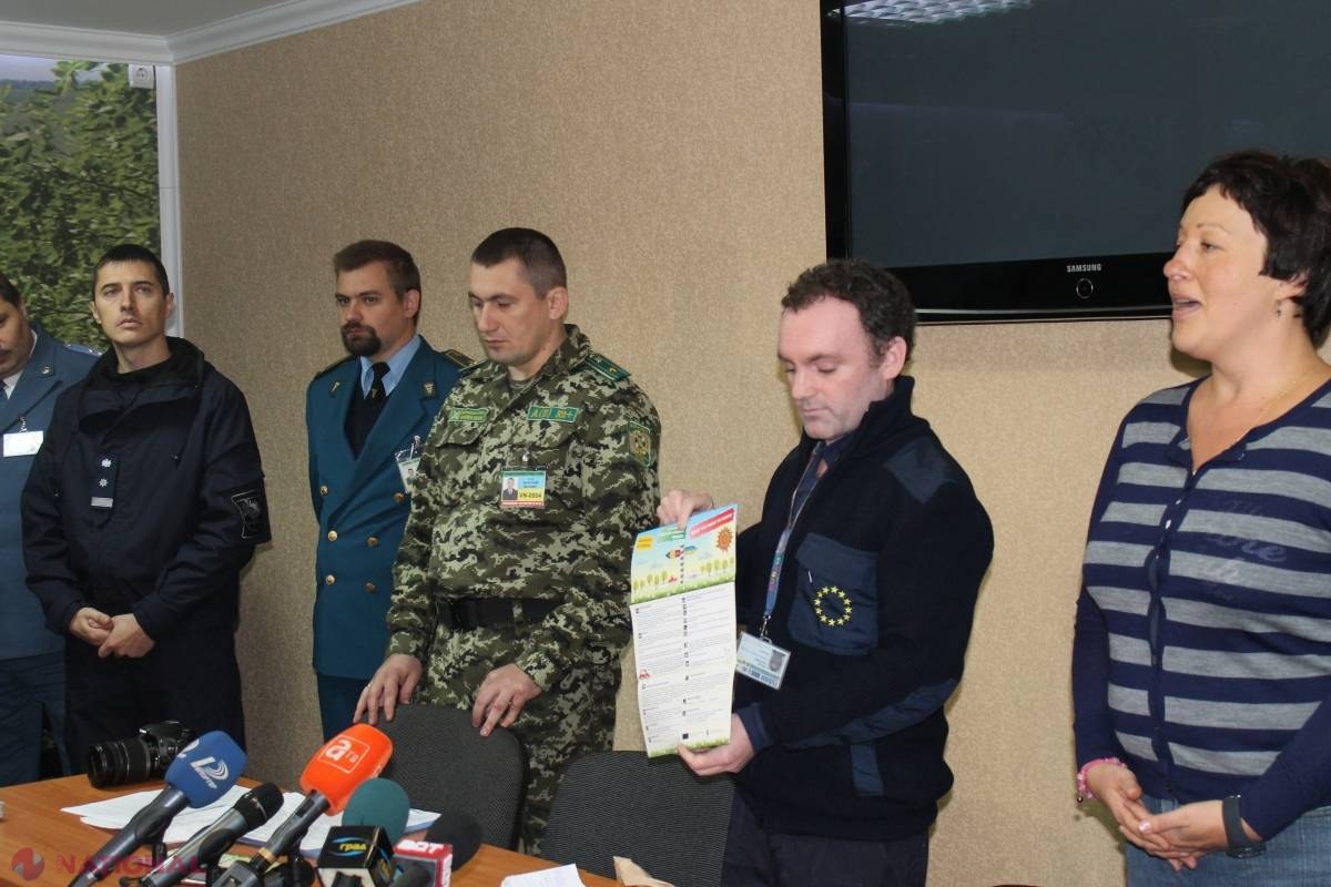EUBAM: Fără acte de corupție la trecerea frontierei moldo-ucrainene