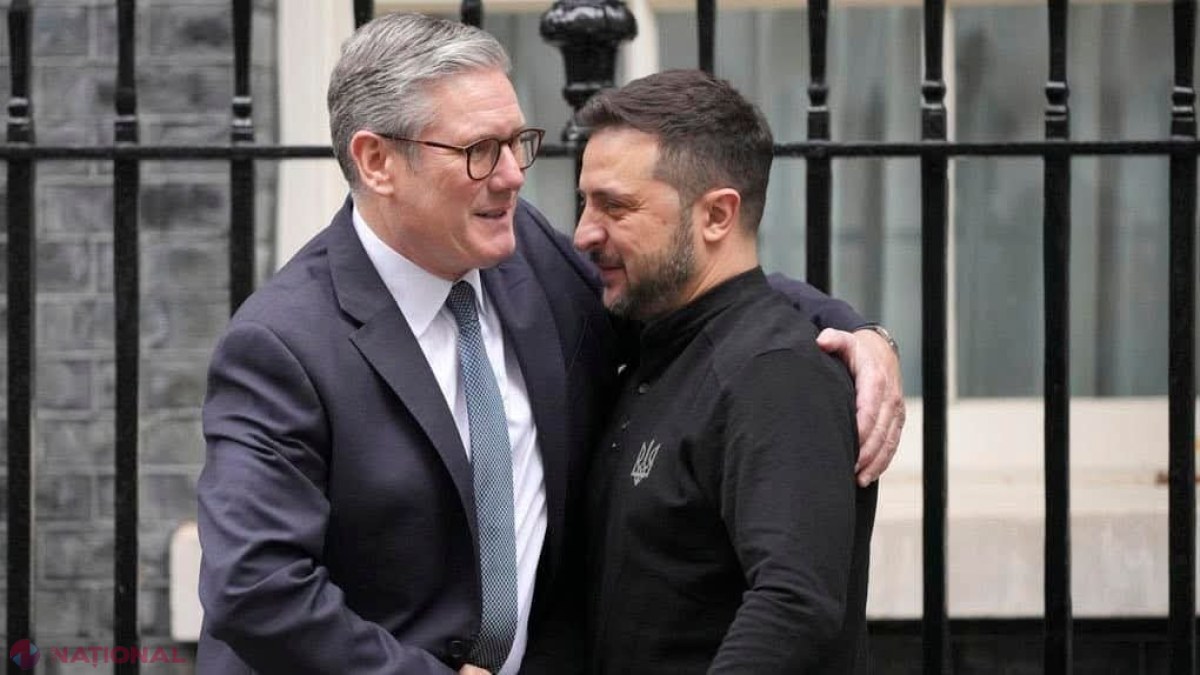 VIDEO // Palmă usturătoare pentru Trump și Vance? Momentul cu primirea „călduroasă” a lui Zelenski în Marea Britanie, după ce a fost pus la zid de americani. Starmer l-a îmbrățișat când s-au văzut 