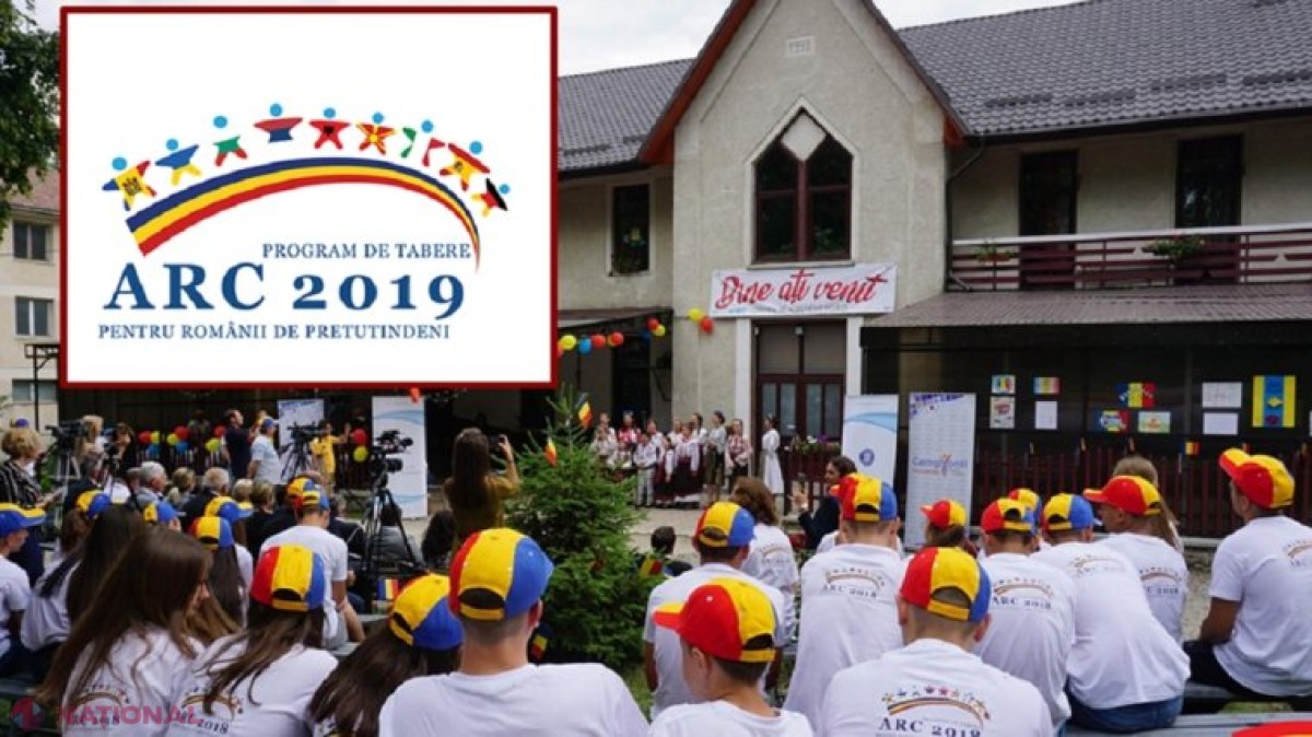 Taberele „ARC”, organizate de Ministerul pentru Românii de Pretutindeni, destinația preferată a copiilor din R. Moldova. Numărul beneficiarilor a ajuns la 500 în 2019