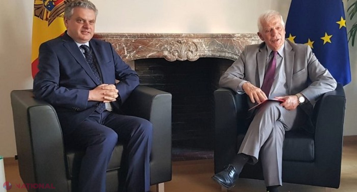 Vicepremierul Oleg Serebrian, discuție cu vicepreședintele Comisiei Europene, Josep Borell: „Statutul de țară-candidat pentru aderare la UE modifică și valențele dosarului transnistrean”