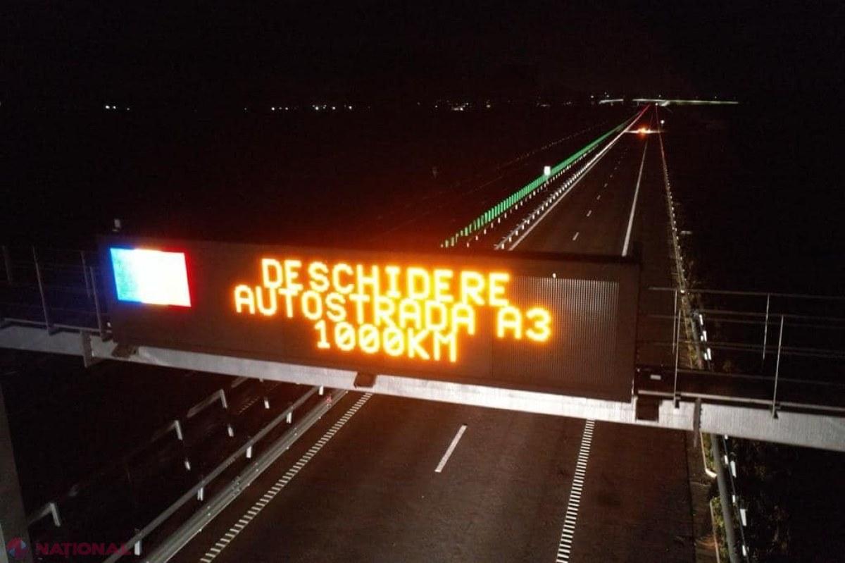 România are oficial peste 1 000 de kilometri de autostradă. „Vom atinge borna 2 000 până în 2030 sau chiar mai devreme” 