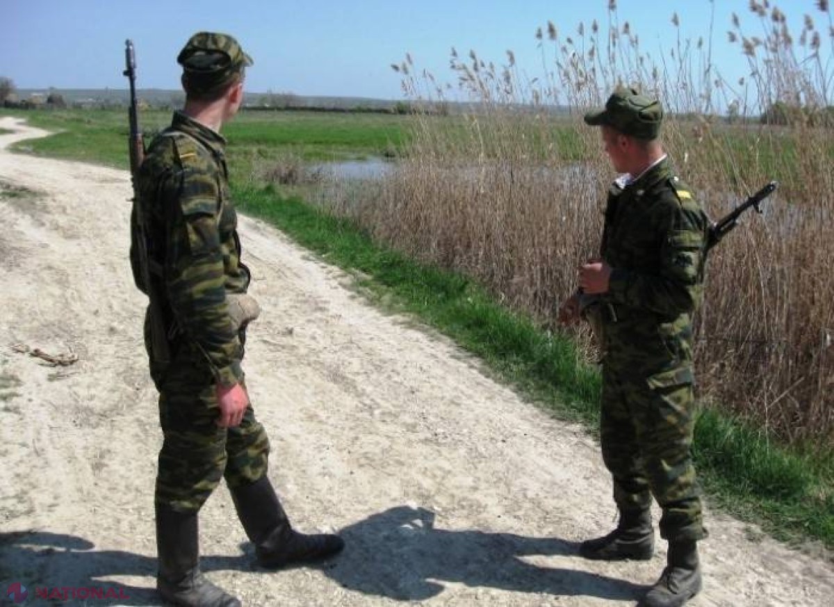 Incident în apropierea zonei de securitate. Așa-zișii grăniceri transnistreni au fugit de polițiștii din dreapta Nistrului