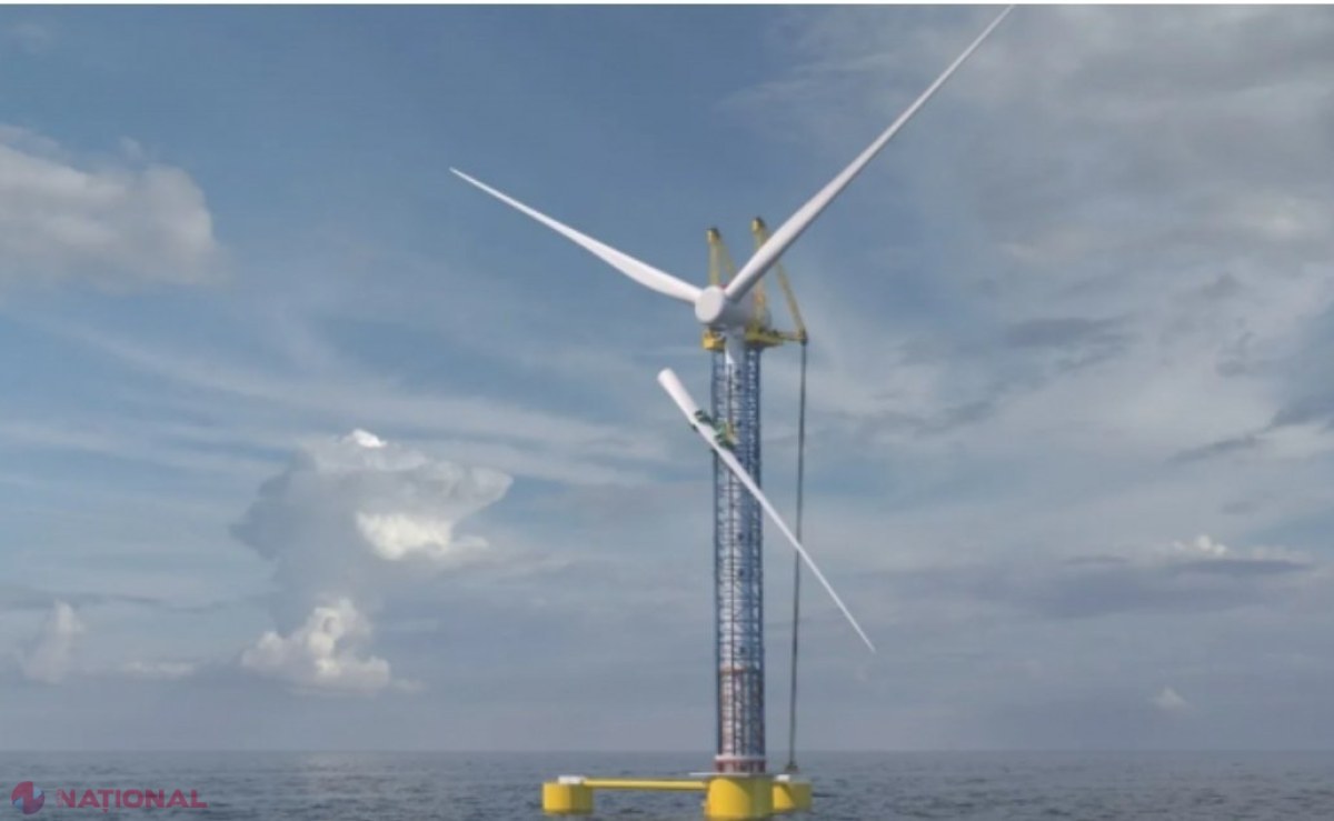 O nouă turbină eoliană care se construiește singură va produce revoluție în industria energiei bazate pe vânt