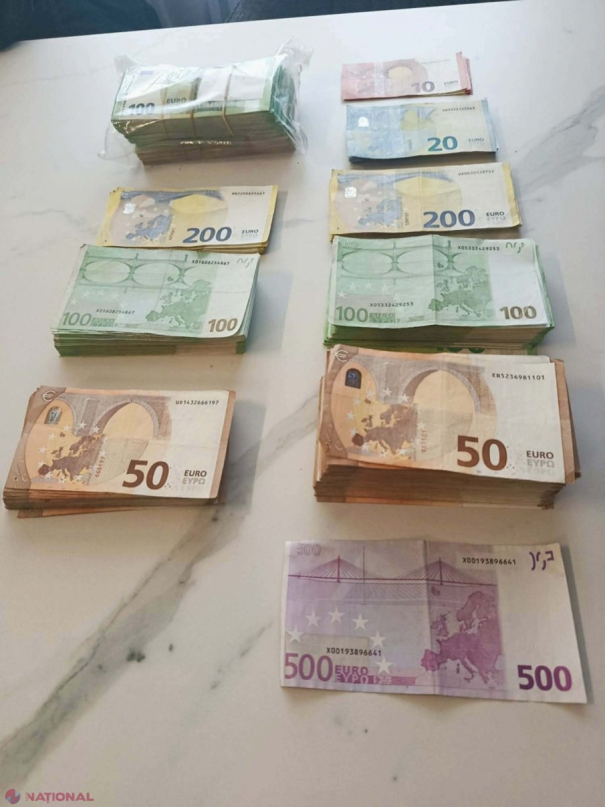 AUDIO, FOTO // „Munte de bani” la nordul R. Moldova: peste 120.000 de euro ridicați de procurori după destructurarea unei caracatițe a mitei în transporturi