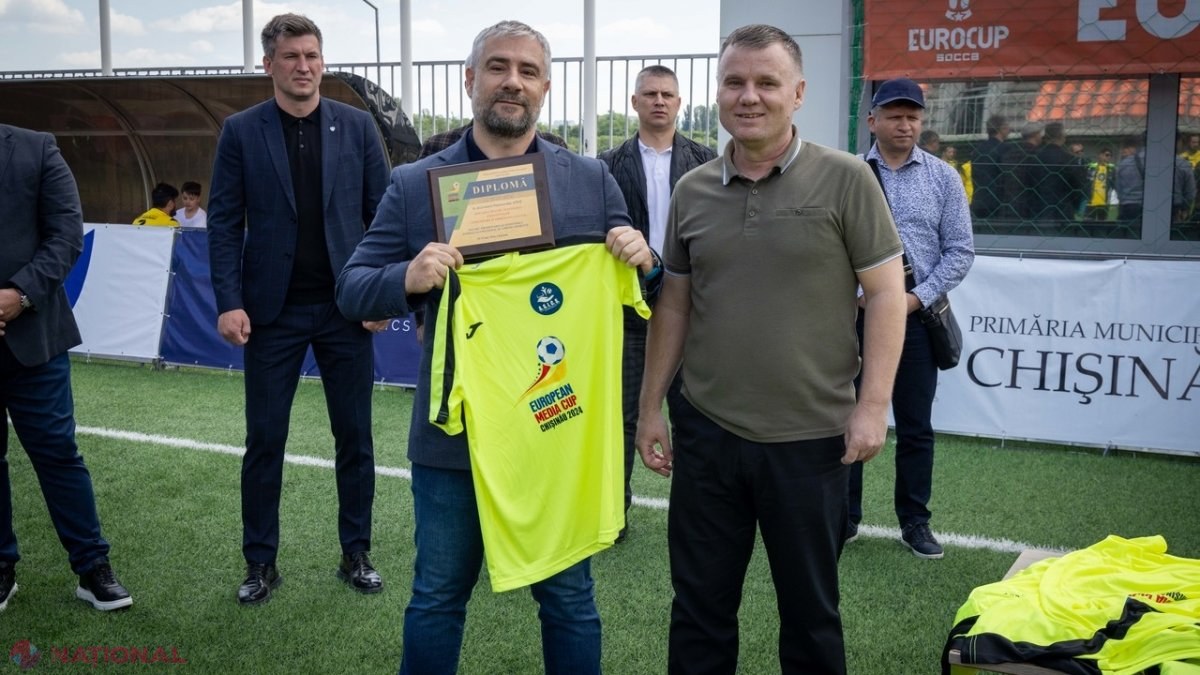 VIDEO, FOTO // Regal fotbalistic la Chișinău, cu sprijinul A.S.I.C.S. Cronicarii sportivi din opt țări au concurat la turneul INTERNAȚIONAL Chișinău Media Cup 2024: „Tot mai multe echipe își doresc să vină în R. Moldova”
