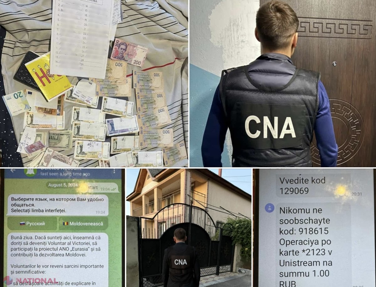 Oamenii lui Șor din Chișinău, Orhei și sudul R. Moldova, percheziționați în cadrul unui dosarul penal privind CUMPĂRAREA voturilor și spălarea banilor