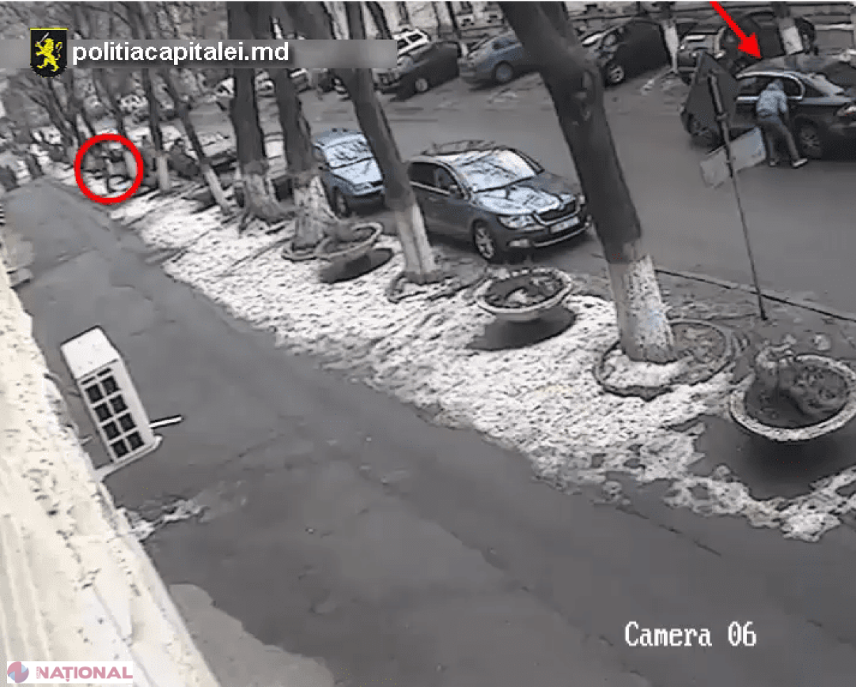 Hoții care l-au PRĂDAT pe secretarul Mitropoliei Moldovei au fost REȚINUȚI: I-au spart roata cu o tablă ascuțită