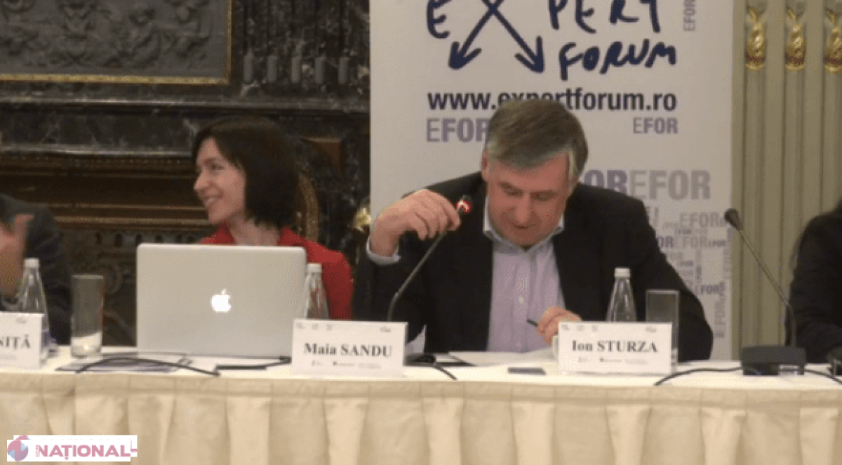 Sturza o CRITICĂ pe Maia Sandu și explică de ce BNM rămâne în mâna „băieților deștepți”: „Să mai scoată câteva zeci de milioane USD din rezerva de stat”