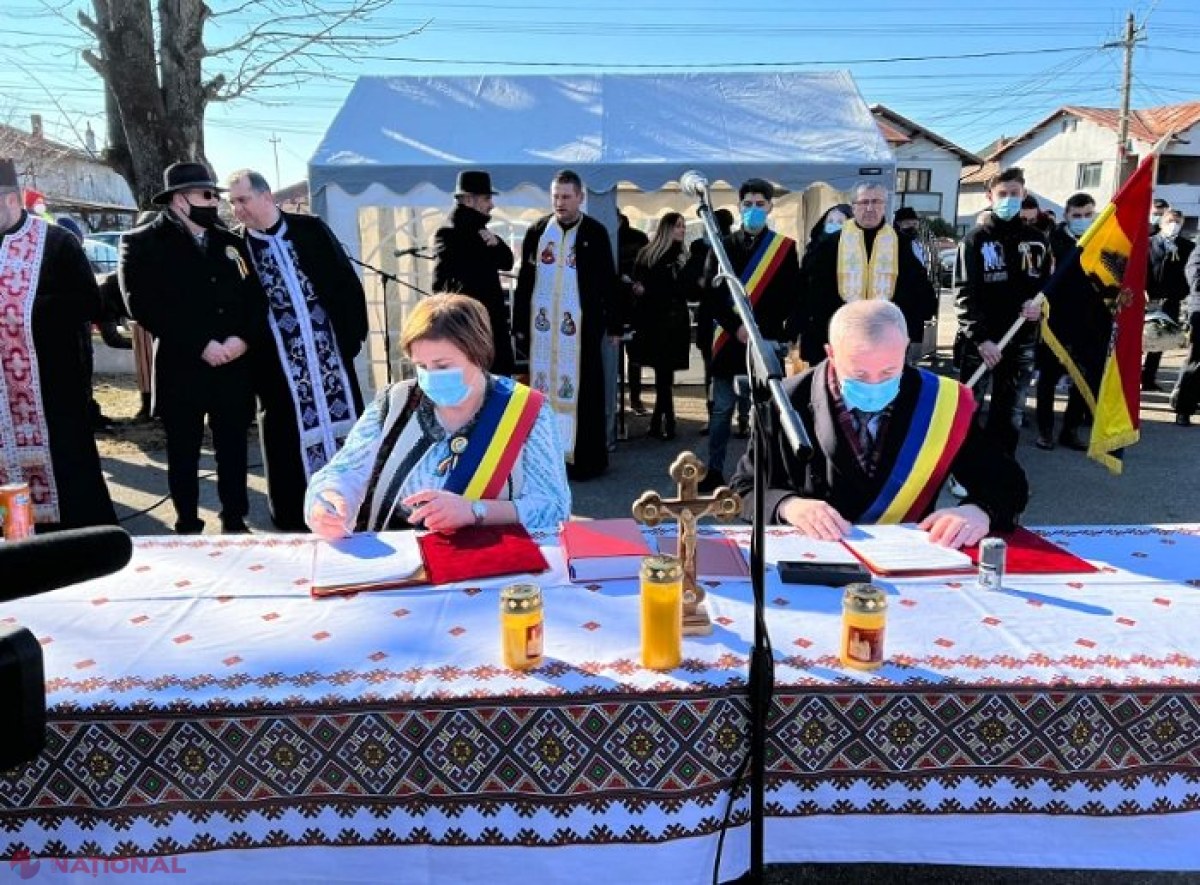 Acord de colaborare între comunele Ruseștii Noi din R. Moldova și Păulești din România: „Dacă va fi voință politică, așa cum a fost în anul1859, românii au șansa să-și întregească hotarele”