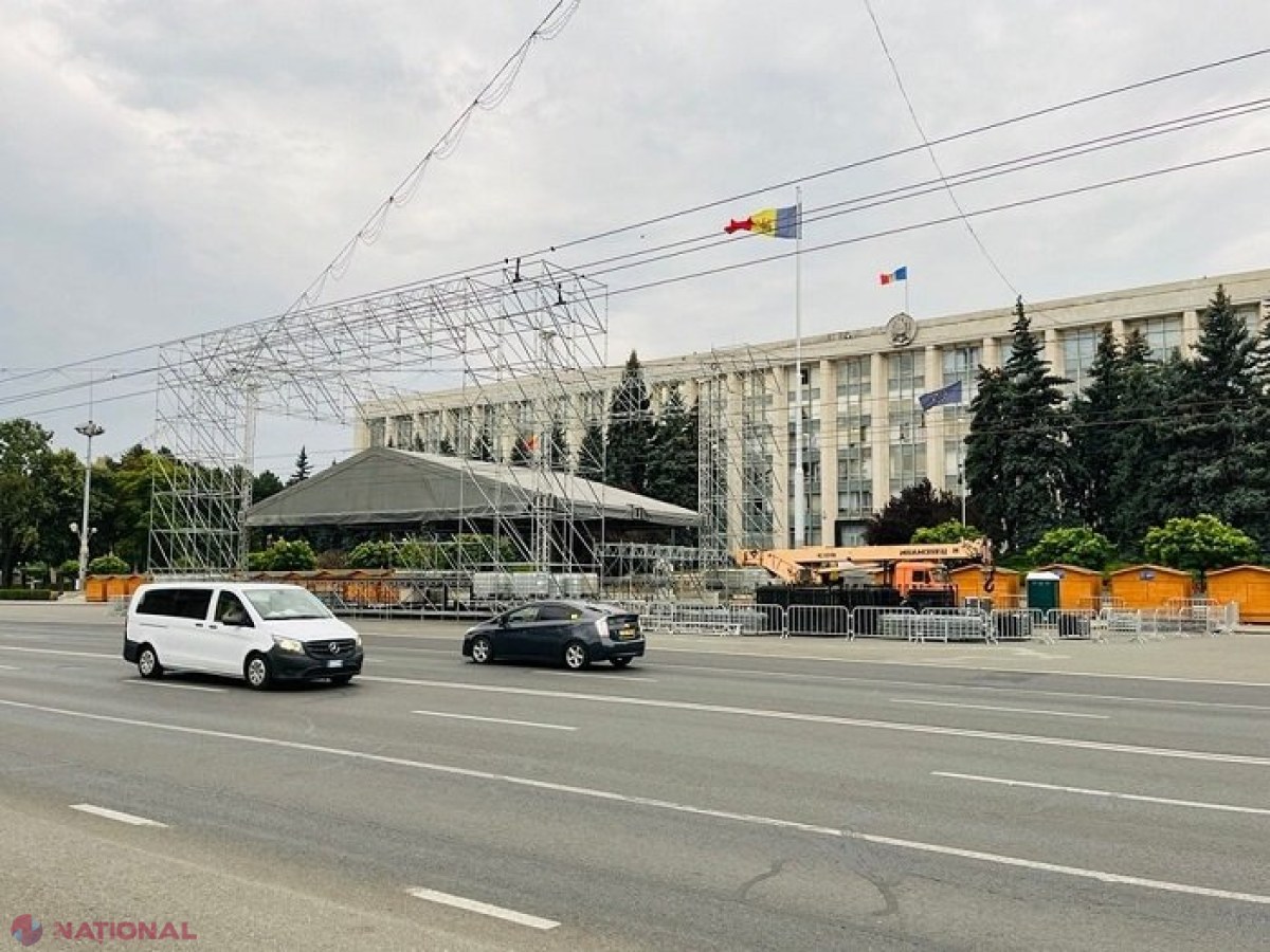 ATENȚIE, șoferi! Circulația rutieră, suspendată în Piața Marii Adunări Naționale timp de trei zile, în perioada 26 - 29 august