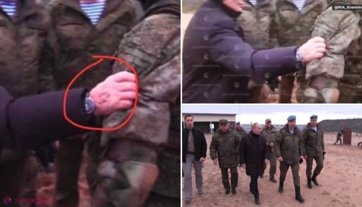 FOTO // Filmare recentă cu Vladimir Putin, ȘTEARSĂ rapid de pe internet. Urmele de pe mâna liderului de la Kremlin nasc noi controverse despre starea sa de sănătate