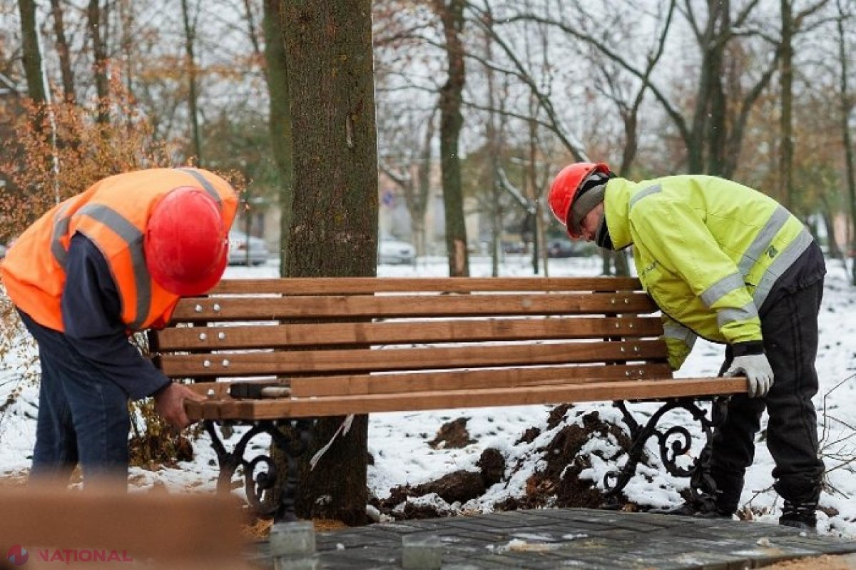 FOTO // Parcul public din centrul municipiului Cahul, RENOVAT cu bani de la UE: Sute de mii de euro pentru „inima” acestei localități 