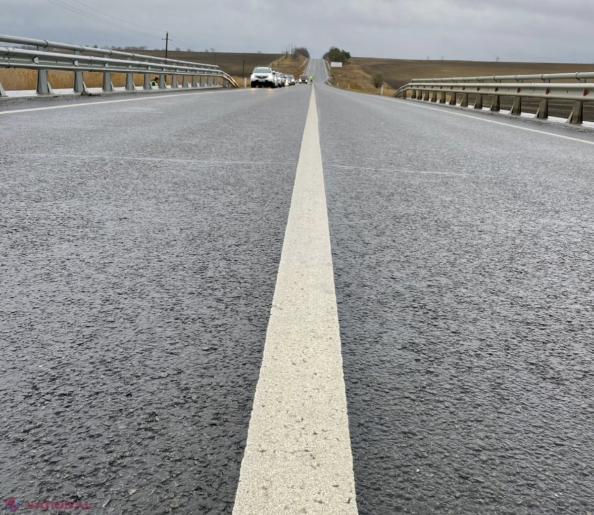 O porțiune de peste 54 km a drumului Chișinău - Giurgiulești, dată în exploatare după reparații