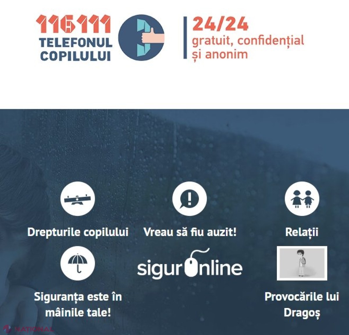 UTIL // Unde puteți raporta eventuale cazuri de ABUZ asupra copiilor din R. Moldova pentru a-i ajuta