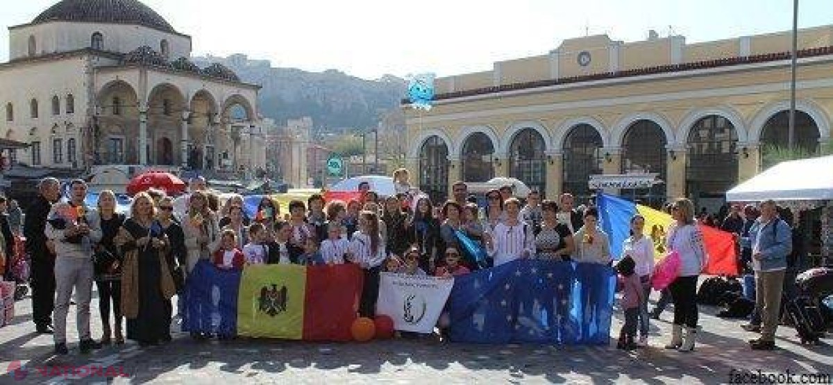 Flash-mob // Moldovenii din diasporă își îndeamnă conaționalii să iasă la vot