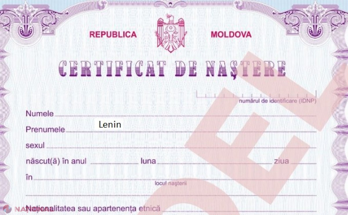 Iisus, Hristos, Contesa, Rubin, Lenin sau Allah: Cele mai CIUDATE PRENUME ale cetățenilor din R. Moldova