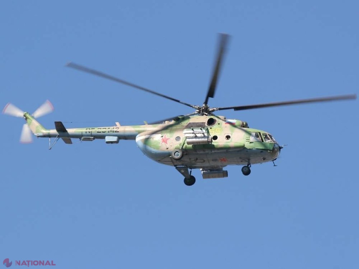 Un elicopter rus a pătruns NEAUTORIZAT în spațiul aerian al Georgiei. Vor urma PROVOCĂRI din partea Transnistriei?