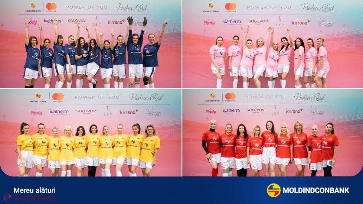 GALERIE FOTO // „Pudra Card de la Moldindconbank” promovează egalitatea în sport și investește în pregătirea viitoarelor campioane