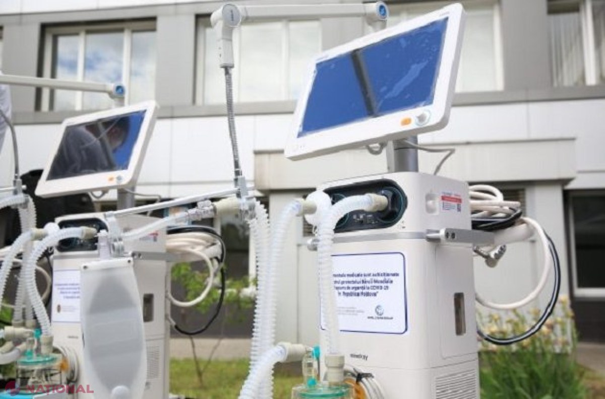 Încă 200 de ventilatoare pentru sistemul de sănătate din R. Moldova, procurate din bani oferiți de Banca Mondială