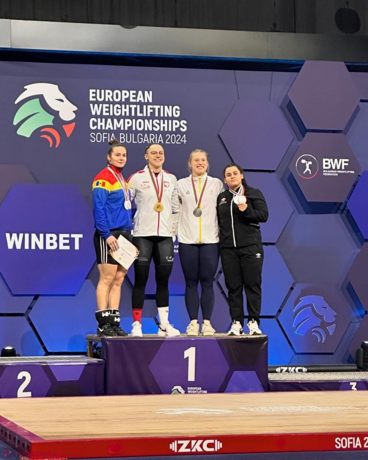 Sportivii din R. Moldova, încă trei MEDALII la Campionatul European de haltere din Bulgaria