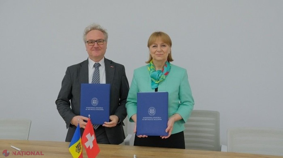 Elveția va susține sistemul medical din R. Moldova cu încă 69 de milioane de lei, până în 2027