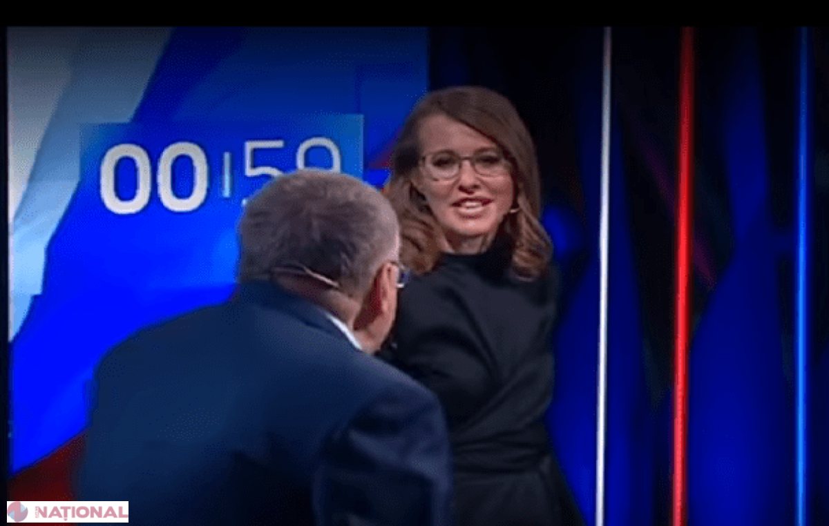VIDEO // Moment ŞOCANT în direct la TV. Ce a primit un politician, în plină figură, după replica „Închide gura, PROASTO” 