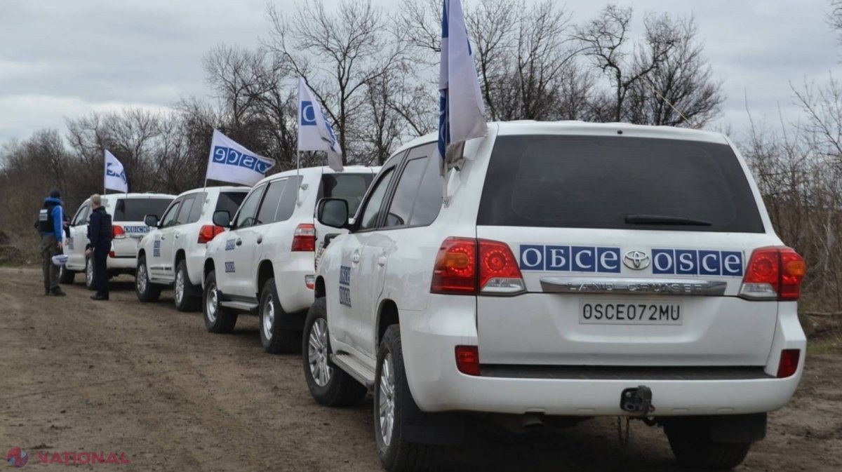 Toată misiunea OSCE din Ucraina este evacuată la Chișinău. Un CONVOI de 80 de automobile, inclusiv automobile BLINDATE, a pornit spre Chișinău