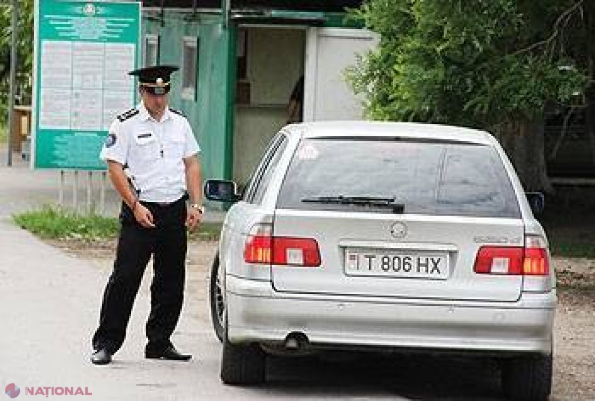 Noi RESTRICȚII pentru mașinile cu numere transnistrene. NU vor mai putea ieși din republică